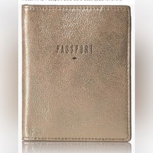 Fossil Leather Passport Card Holder